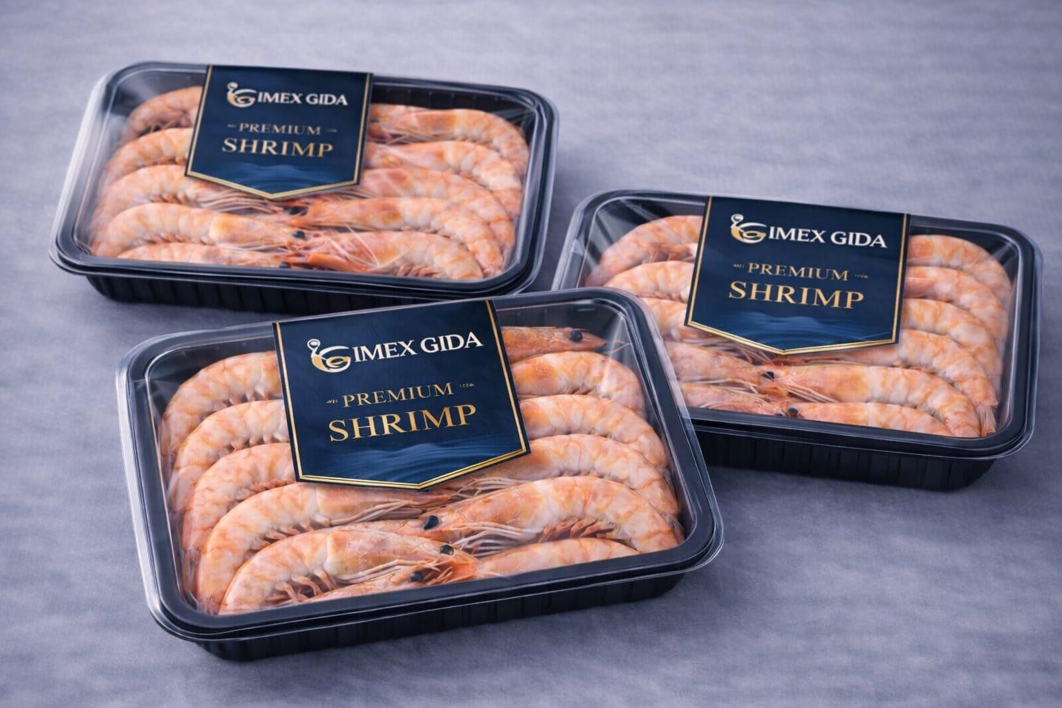 Packaged shrimp products